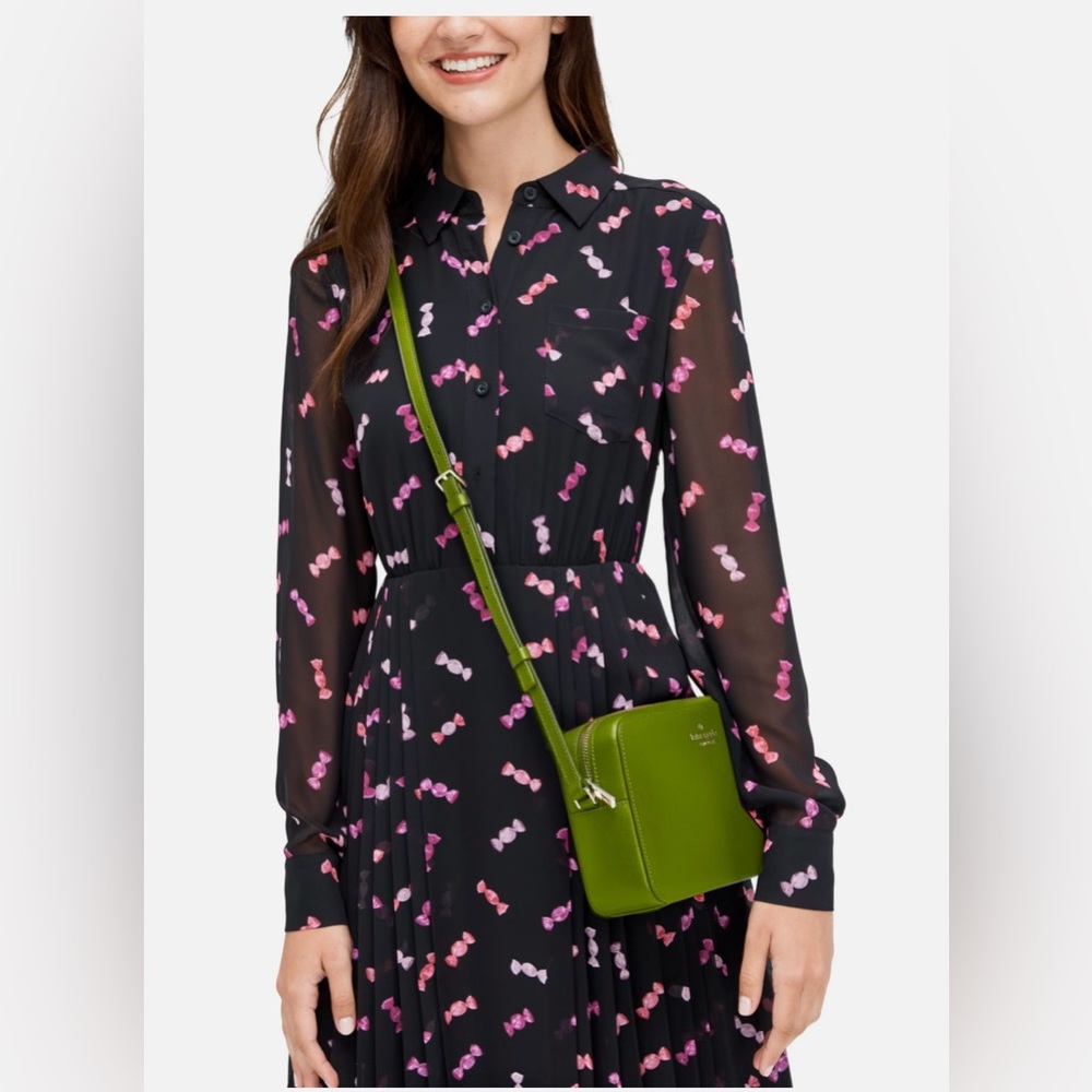 Kate Spade Olive Green Crossbody Bag